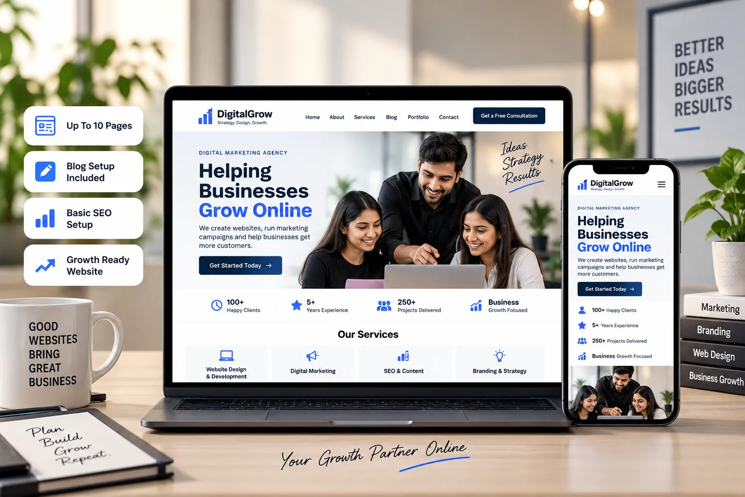 Digital Agency Business Website