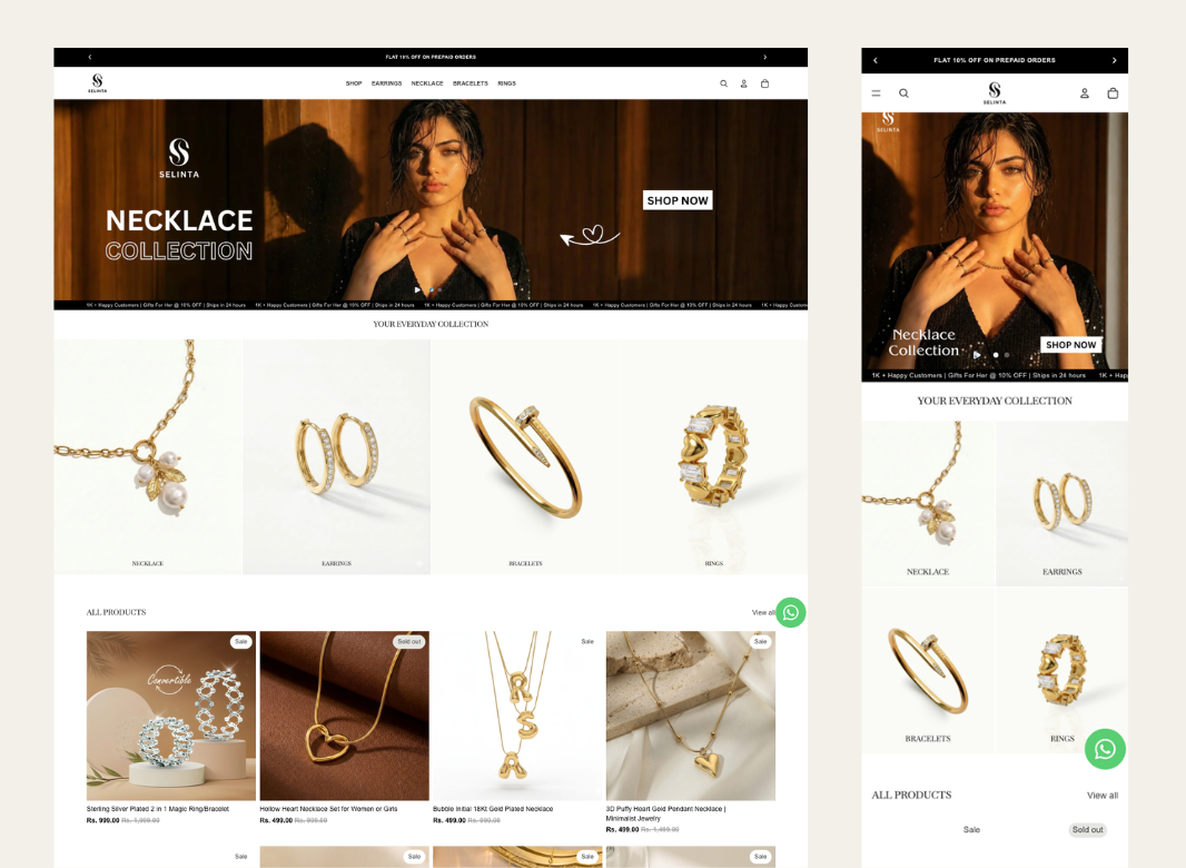 Selinta project screenshot